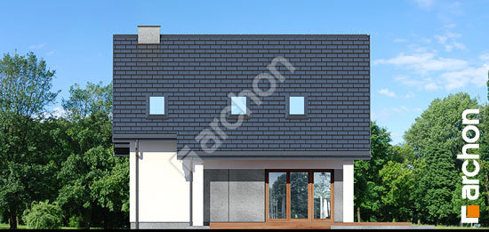 Дворовой фасад Дом в цмине