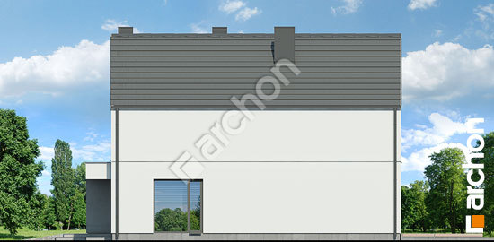 Бочний фасад Будинок в евкаліптах 2 (Г2)