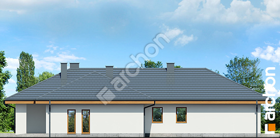 Бочний фасад Будинок в амарантах 3 вер.2