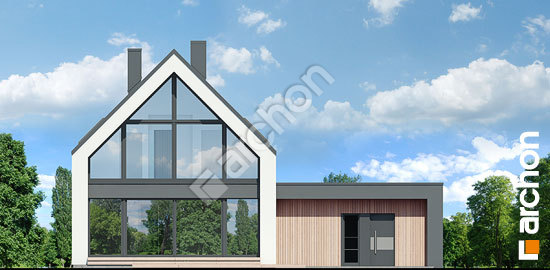 Дворовий фасад Будинок в папаверах 3 (Г2Е)