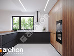 Проект дома ARCHON+ Дом в папаверах 3 (Г2Е) визуализация кухни 1 вид 2