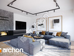 Проект будинку ARCHON+ Будинок в папаверах 3 (Г2Е) денна зона (візуалізація 1 від 2)