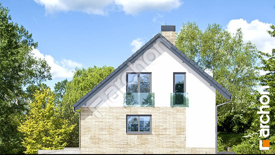 Боковой фасад Дом в журавках 3 (П)