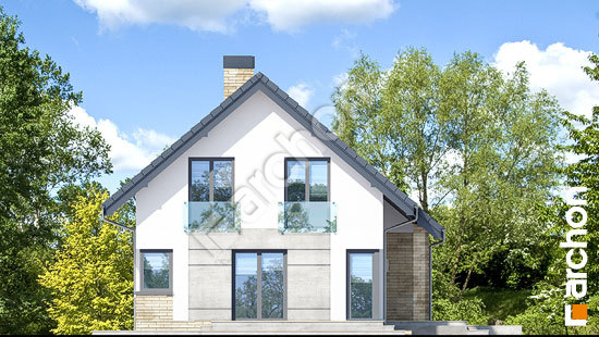 Боковой фасад Дом в журавках 3 (П)