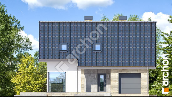 Передний фасад Дом в журавках 3 (П)