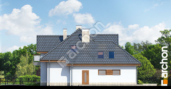 Бочний фасад Будинок в каллатеях 4 вер.2