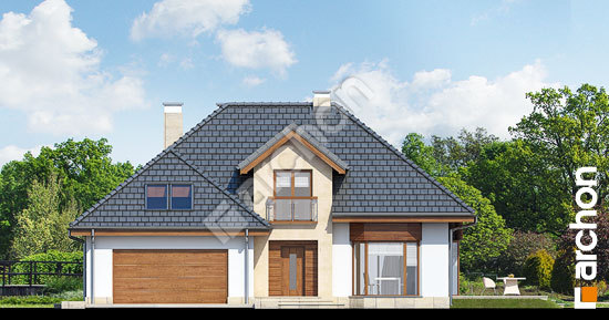 Передний фасад Дом в каллатеях 4 вер.2