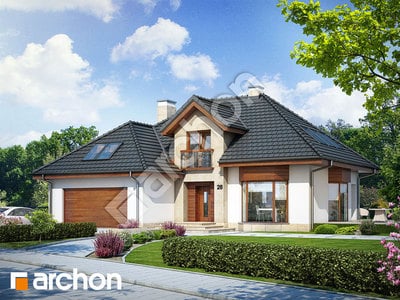 Проєкт будинку ARCHON+ Будинок в каллатеях 4 вер.2 