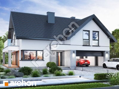 Проект дома ARCHON+ Дом в нефрисах 2 (Г2) 