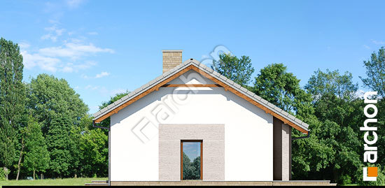 Боковой фасад Дом в овсянницах