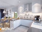 Проект будинку ARCHON+ Будинок у вівсянниці візуалізація кухні 1 від 2