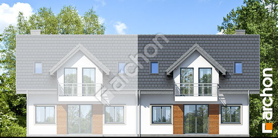 Дворовий фасад Будинок в рубінах 2 (Б)