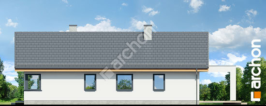 Боковой фасад Дом под апельсином (СМ)