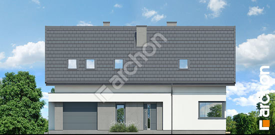 Передний фасад Дом в хлорофитуме 10