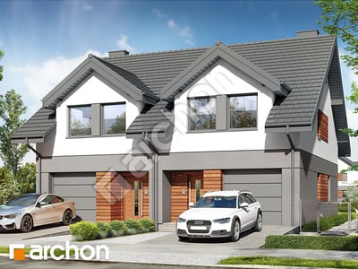 Проект дома ARCHON+ Дом в ривиях 5 (ГР2) вер.2 