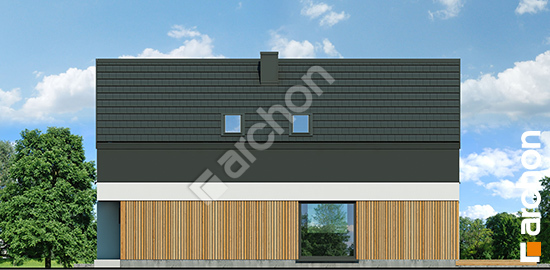 Бочний фасад Будинок в асаринах 2 (Е) ВДЕ