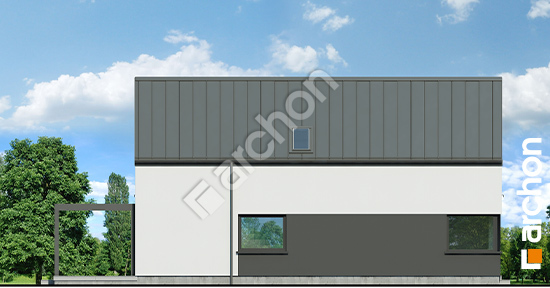 Бочний фасад Будинок у геліконіях 3 (Е) ВДЕ