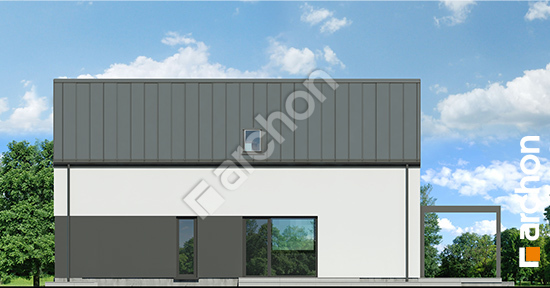 Боковой фасад Дом в геликониях 3 (Е) ВИЭ