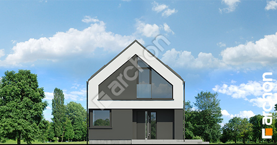 Передній фасад Будинок у геліконіях 3 (Е) ВДЕ