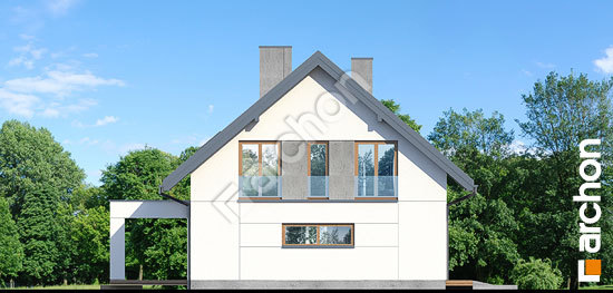 Боковой фасад Дом в айдаредах 11