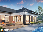 Проект дома ARCHON+ Дом в галантусах (Г2) 
