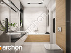 Проект будинку ARCHON+ Будинок в галантусах (Г2) візуалізація ванни (візуалізація 3 від 3)