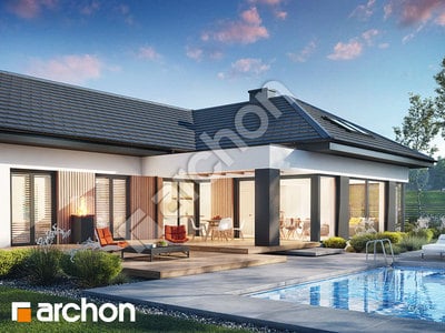 Проект дома ARCHON+ Дом в галантусах (Г2) 