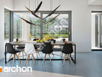 Проект будинку ARCHON+ Будинок в галантусах (Г2) денна зона (візуалізація 1 від 5)