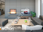 Проект дома ARCHON+ Дом в галантусах (Г2) дневная зона (визуализация 1 вид 1)