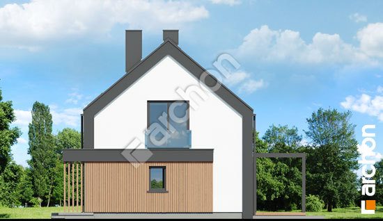 Бочний фасад Будинок в кронселах 2