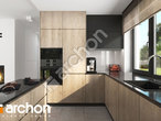 Проект будинку ARCHON+ Будинок в кронселах 2 візуалізація кухні 1 від 3