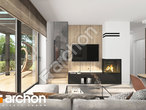 Проект будинку ARCHON+ Будинок в кронселах 2 денна зона (візуалізація 1 від 6)