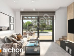 Проект дома ARCHON+ Дом в кронселах 2 дневная зона (визуализация 1 вид 1)