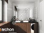Проект дома ARCHON+ Вилла Юлия 16 (Г) визуализация ванной (визуализация 3 вид 1)