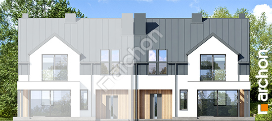 Дворовий фасад Будинок в гунерах 2 (Б) вер.2