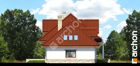 Боковой фасад Дом в вербене 6 (Г2) вер. 2	