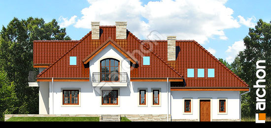 Дворовой фасад Дом в вербене 6 (Г2) вер. 2	