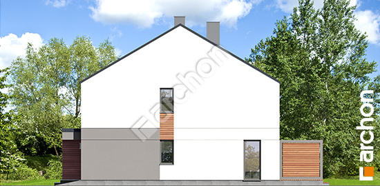 Бочний фасад Будинок в рівіях (ГБ)