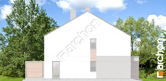 Боковой фасад Дом в ривиях (ГБ)