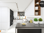 Проект будинку ARCHON+ Будинок в сантолінах візуалізація кухні 1 від 2