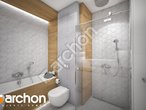 Проект будинку ARCHON+ Будинок в сантолінах візуалізація ванни (візуалізація 3 від 2)