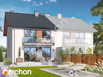 Проект дома ARCHON+ Дом в фиалках (Р2Б) вер.3 Вид 2