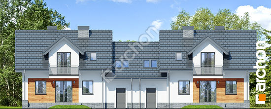 Дворовой фасад Дом в перловнике (Р2Н)