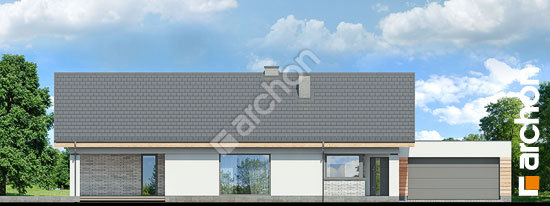 Передній фасад Будинок в андромедах 3 (Г2)