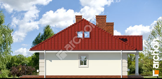 Бочний фасад Будинок під червоною горобиною (ПД) вер.2