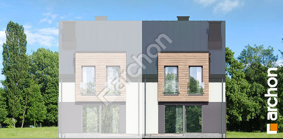 Дворовой фасад Дом под гинко 7 (ГБНА)