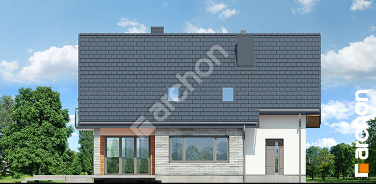 Дворовий фасад Будинок в аурорах 2