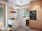 Проект будинку ARCHON+ Будинок в аурорах 2 візуалізація кухні 1 від 3