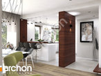 Проект будинку ARCHON+ Будинок в аурорах 2 денна зона (візуалізація 2 від 1)