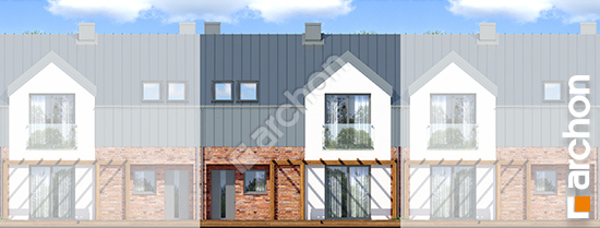 Дворовий фасад Будинок в гунерах (СА) вер. 2